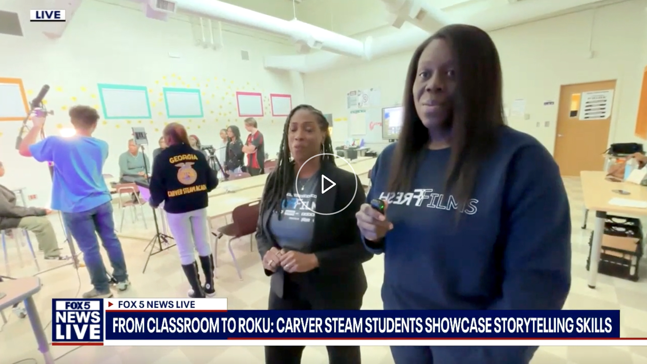 From Classroom to Roku at Carver STEAM Academy